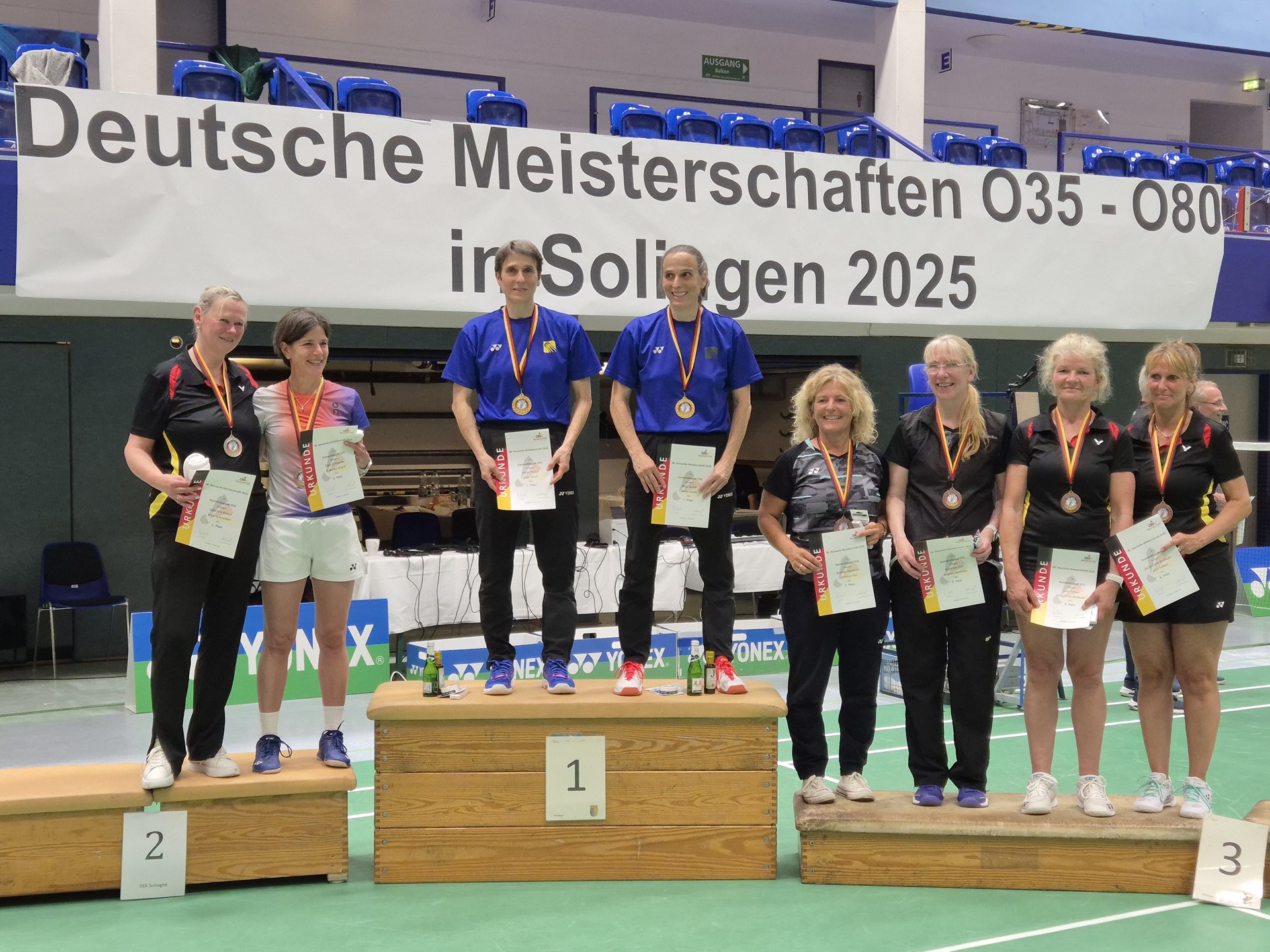 Badminton-Mission: Titelverteidigung erfolgreich geglückt