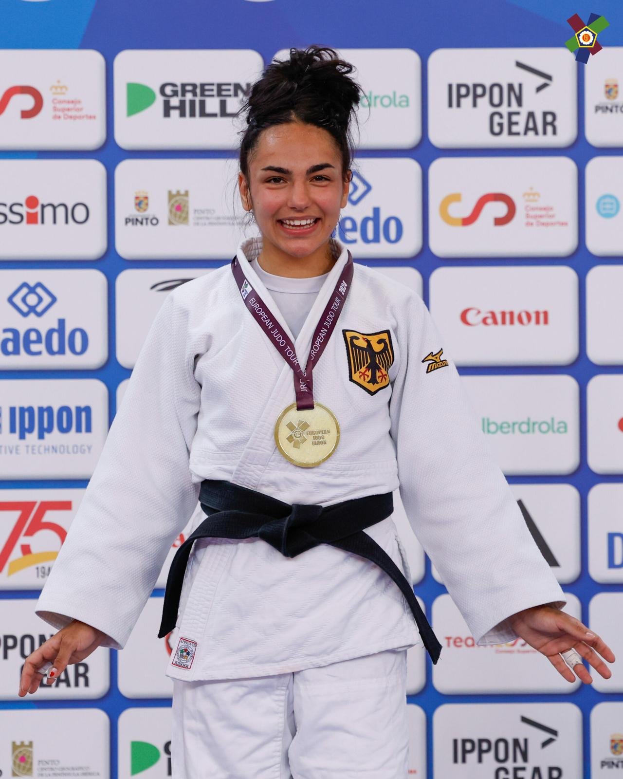 Sarah Ischt holt Gold bei den European Judo Open