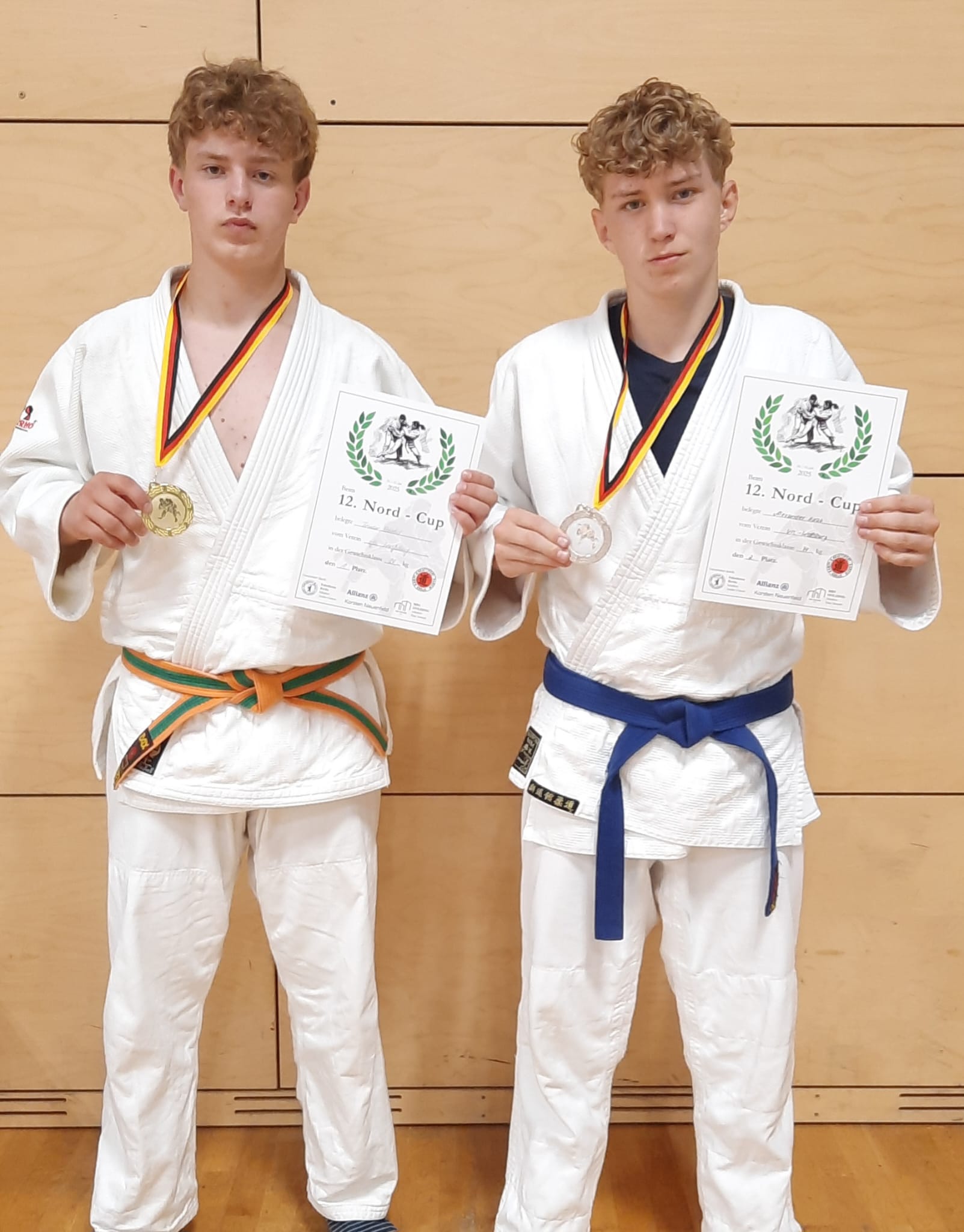 Gold und Silber beim 12. Nord-Cup Turnier